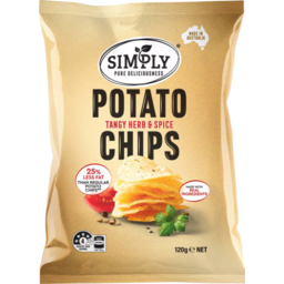 Photo of Simply Chip Tangy Herb 120gm