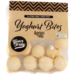 Photo of Yours Truly Yoghurt Bites Apricot 500g