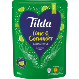 Photo of Tilda Lime & Coriander Basmati Rice 250g