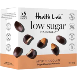 Photo of Health Lab Low Sugar Mylk Choc Almonds
