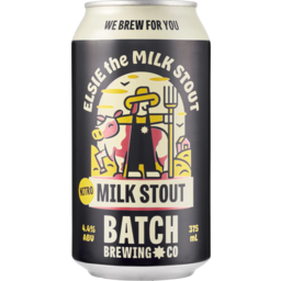 Photo of Batch Brewing Elsie The Milk Stout Can 375ml 24pk