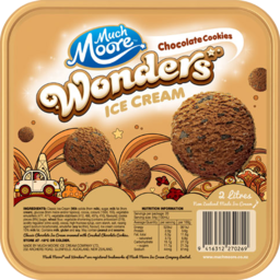 Photo of Much Moore Ice Cream Wonders Choc Cookies 2L
