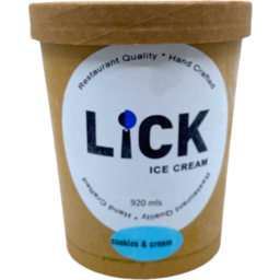 Photo of Lick Ice Cream Cookies & Cream