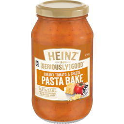 Photo of Heinz Seriously Good Pasta Bake Sauce Creamy Tomato & Cheese