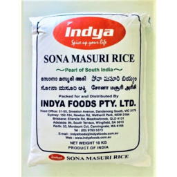 Photo of Sona Masoori Rice - Indya 10kg