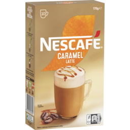 Photo of Nescafe Cafe Menu Caramel Latte 10 Pack