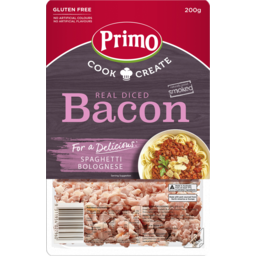 Photo of Primo Real Diced Bacon Pieces 200g