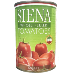 Photo of Siena Whole Peeled Tomatoes 400g