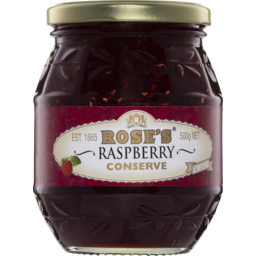 Photo of Roses Conserve Raspberry 500gm