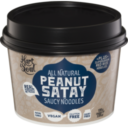 Photo of Hart & Soul Saucy Noodles Peanut Satay 135g
