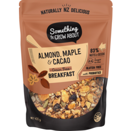 Photo of Something to Crow About Almond Maple & Cacao Muesli 400g