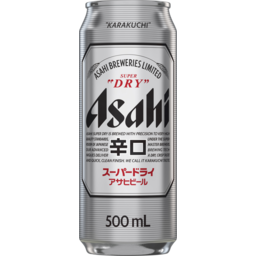 Photo of Asahi Super Dry 500ml Can 500ml