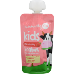 Photo of Community Co Yoghurt Kids Strawberry Pouch 70g