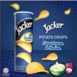 Photo of JACKER CHIPS SOUR CREAM AND ONION
