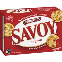 Photo of Arnott's Savoy Original Cracker Biscuits