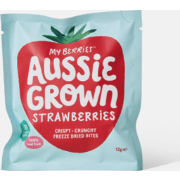 Photo of My Berries Aussie Grown Freeze Dried Strawberries 12gm