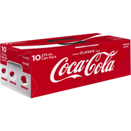 Photo of Coca Cola Cans 10x375ml