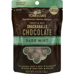 Photo of Tom & Luke Snackaballs Chocolate Darkmint 132g