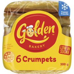 Photo of Golden Crumpets 6 Pack 300g