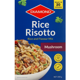 Photo of Diamond Rice Risotto Mushroom 200g