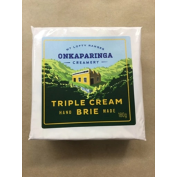 Photo of Onkaparinga Triple Cream Brie 180gm