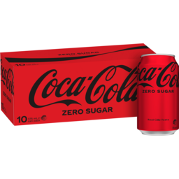 Photo of Coca-Cola No Sugar 10 pack can  (375mL)