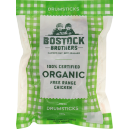 Photo of Bostocks Organic Free Range Chicken Drumsticks 900gm
