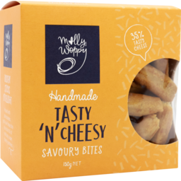 Photo of Molly Woppy Biscuits Tasty 'n' Cheesy Savoury Bites 150g