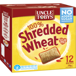 Photo of Uncle Toby Shredded Wheat Breakfast Cereal 270gm