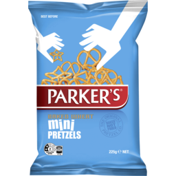 Photo of Parker's Baked Wheat Mini Pretzels 225g
