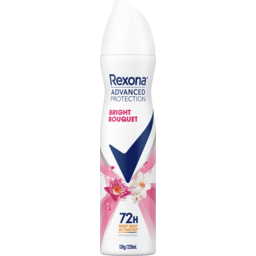 Photo of Rexona Women Advanced Protection Deodorant Aerosol Bright Bouquet Antiperspirant Body Heat Activated Technology