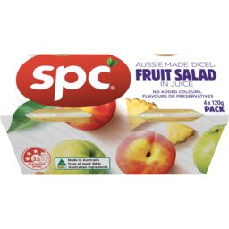 Photo of Spc Diced Fruit Salad In Juice 4x120g