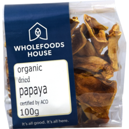 Photo of Wholefoods House Dried Papaya Organic 100g