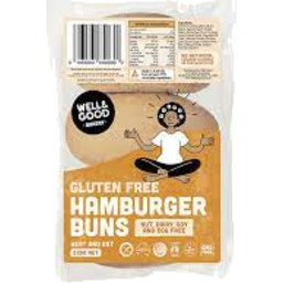 Photo of Well & Good Gluten Free Hamburger Buns 225g