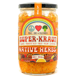 Photo of Peace, Love & Vegetables Native Herbs Kraut 580g
