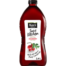 Photo of Keri Juice Kitchen Premium Cranberry Fruit Drink 2.4L Bottle