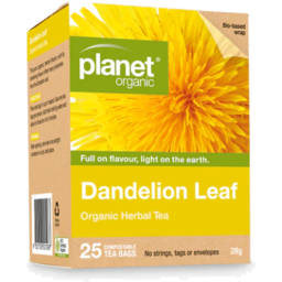 Photo of Planet Organic Tea - Dandelion Leaf (25 bags)