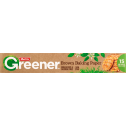Photo of Multix Greener Baking Paper Brown 15mx30cm Wide