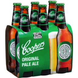 Photo of Coopers Brewery Original Pale Ale Bottles 6x375ml