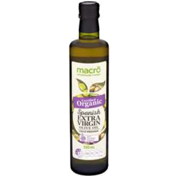 Photo of Macro Organic Spanish Extra Virgin Olive Oil