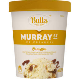 Photo of Bulla Murray St Ice Creamery Banoffee Ice Cream 1l