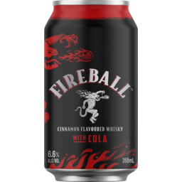 Photo of Fireball & Cola Can