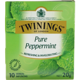 Photo of Twinings Herbal Infusions Pure Peppermint 10pk 175g