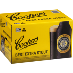 Photo of Coopers Stout 375ml 24 Pack