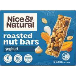 Photo of Nice&Natural Roasted Nut Bars Yoghurt 6pk