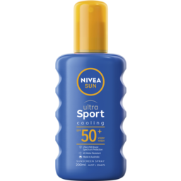 Photo of Nivea Ultra Sport Cooling Spf50+ Sunscreen Spray 200ml