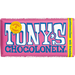 Photo of Tonys Chocolonely White Raspberry 180g