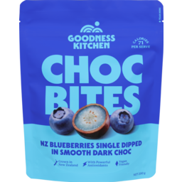 Photo of Goodness Kitchen Chocolate Bites Blueberry