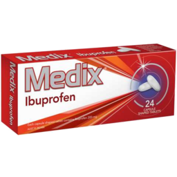 Photo of Medix Ibuprofen Caplets 24pk