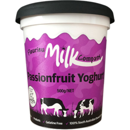 Photo of Fleurieu Milk Company Passionfruit Yoghurt 500g